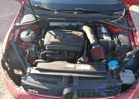 2015 Volkswagen Golf Gti 2.0T S 4-Door z USA, uszkodzony, nr VIN 3VW5T7AU9FM030091